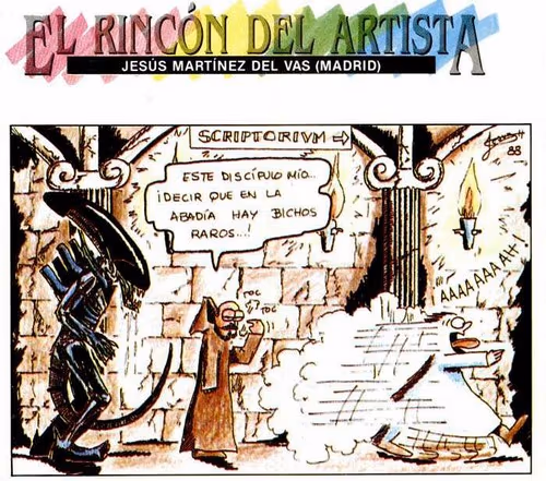 Dibujo del lector publicado en el número 178 de Microhobby