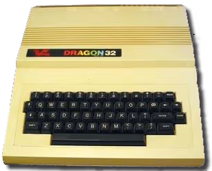 El microordenador Dragon 32 de Dragon Data