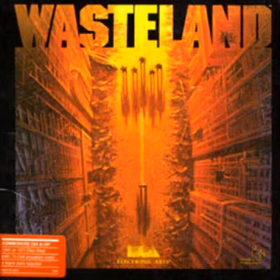 Pantalla de Wasteland, el juego de rol postapocalíptico de Interplay de 1988