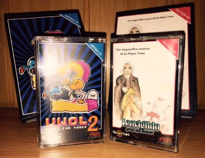 Ediciones físicas en cassette de Uwol 2 y Leovigildo