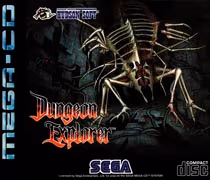 Portada PAL de Dungeon Explorer