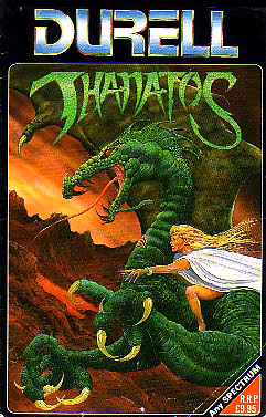 Carátula de Thanatos para ZX Spectrum