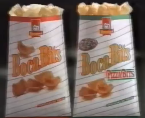 Bolsa de Boca Bits sabor pizza de Matutano