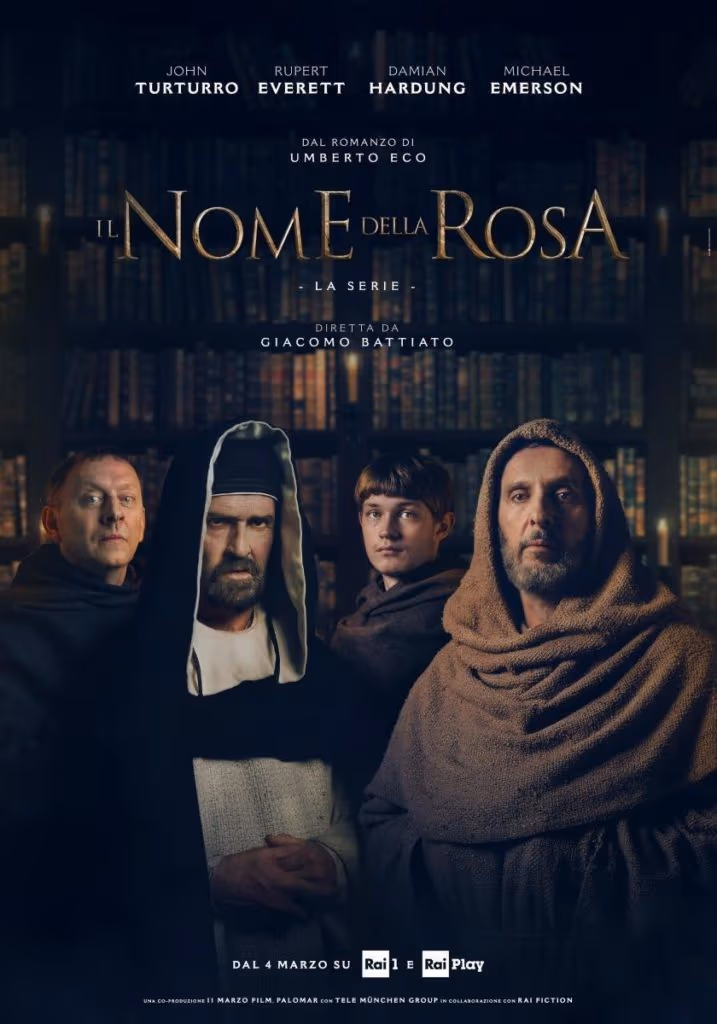 Cartel de la serie El Nombre de la Rosa