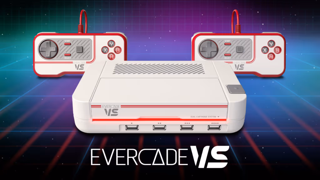 Anuncio oficial de la consola Evercade VS de Blaze Entertainment